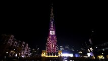 Burj Khalifa LED Guinness World Record 2018 lighting show |New Year’s Eve 2018 | Dubai