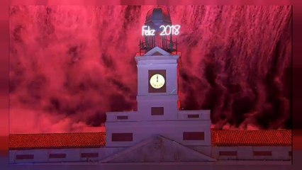 Europa de la bienvenida al nuevo año