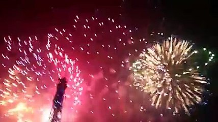 Happy New Year 2018 || Eiffel Tower Bahira Town Lahore