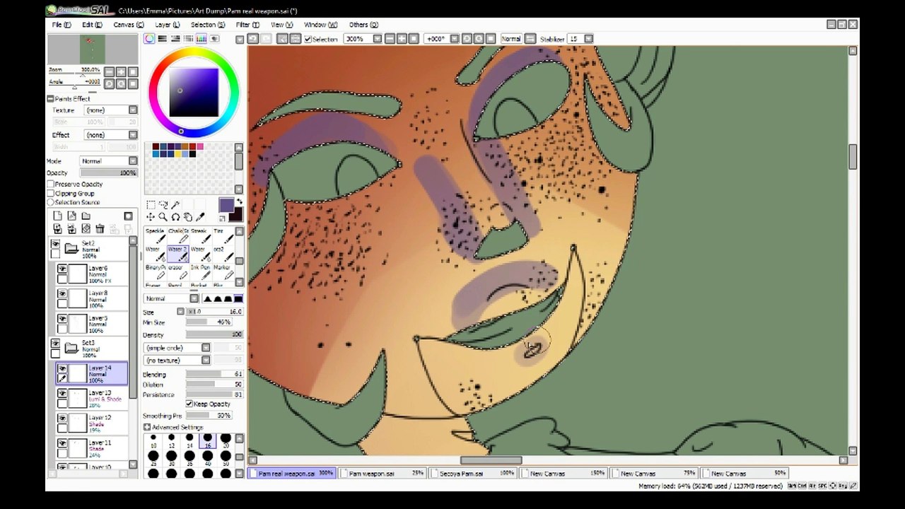 Speed draw - My oc Pam