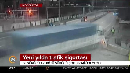 Yeni yılda iyi sürücü prim ödeyecek