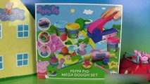 Pâte à modeler Peppa Pig Mega Dough Set Jouets pour tout petits