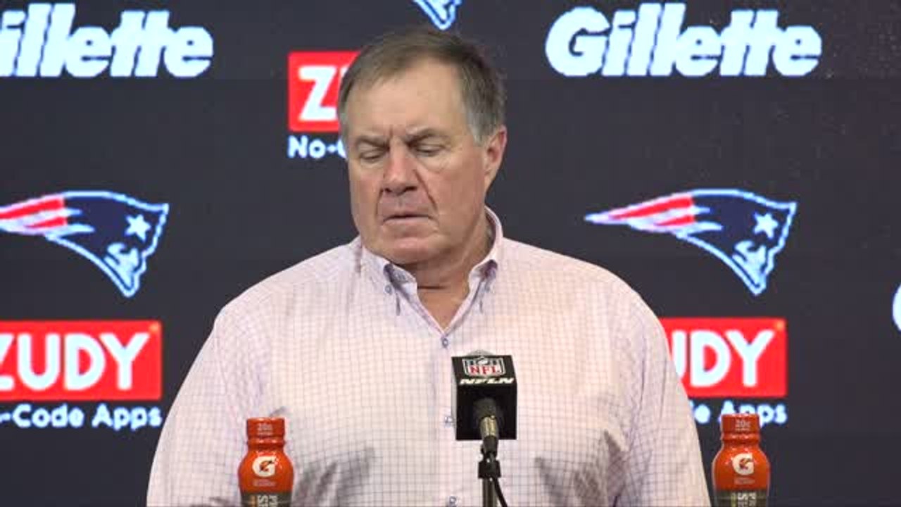 Bill Belichick On Patriots' 13-3 Season, Win Vs. Jets - video Dailymotion