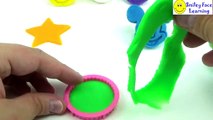 Play Doh Mickey Mouse Learn Colors/Colours With Molds Fun & Creative For Kids
