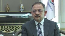 Çevre ve Şehircilik Bakanı Özhaseki - Deprem Yasası Meclise Gelmeyi Bekliyor