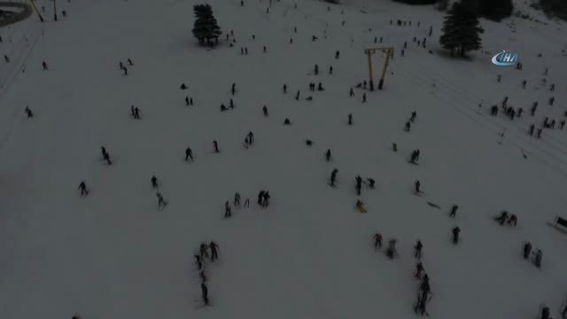 Jak Ekipleri Uludağ'da Drone ile Kuş Uçurtmuyor