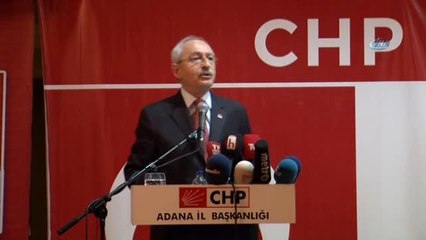 CHP Lideri Kılıçdaroğlu: "Ben Hesabı Yapanlar CHP'den İstifa Etsin"