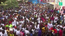 Les Libériens n'ont pas pu célébrer leur victoire avec leur nouveau président
