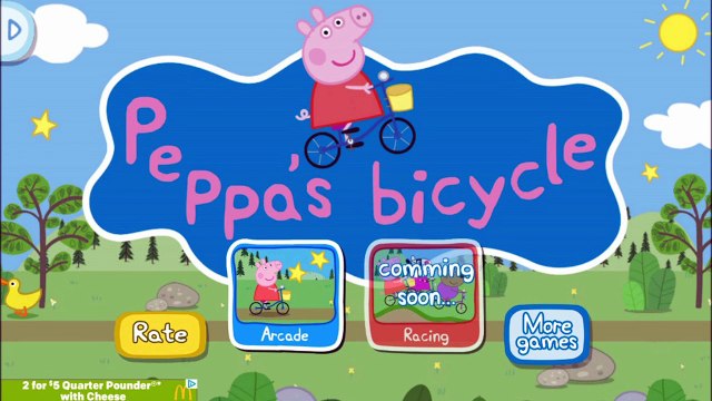 Peppa Pigs Bicycle - best app demos for kids - Philip