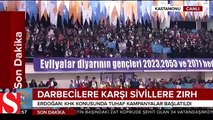 Cumhurbaşkanı Erdoğan: Biz dava arkadaşı değil miyiz? Nasıl oluyor da Bay Kemal'in kayığına biniyorsunuz
