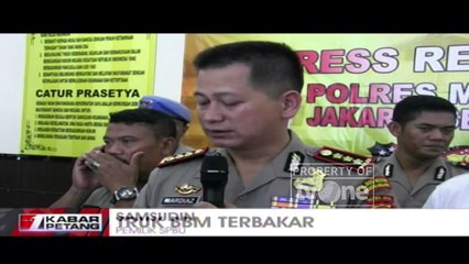 Polisi Memeriksa Lima Orang Saksi Terkait Terbakarnya Truk Tangki BBM