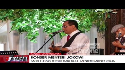 Inilah Band Elekyo Yang Terdiri Dari Tujuh Menteri Kabinet Kerja