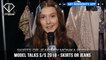 Skirts or Jeans from Top Models in the World Model Talks S/S 2018 Part 1 | FashionTV | FTV