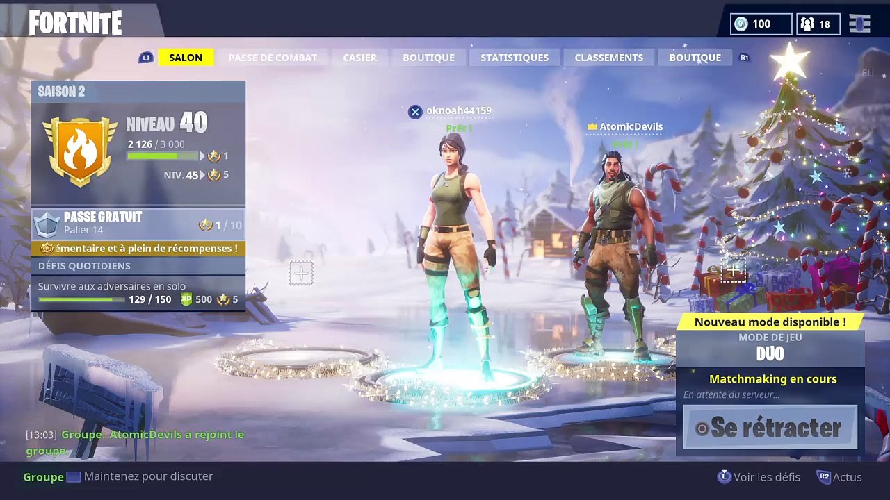 Top 1 avec la team