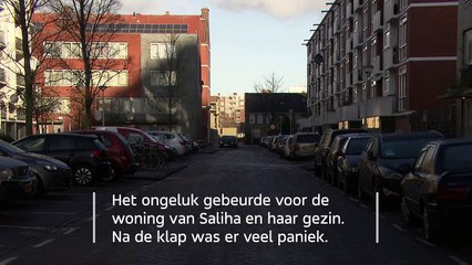 Saliha’s toen 12-jarige zoon Ayman verloor zijn oog door vuurwerk  dit is haar verhaal