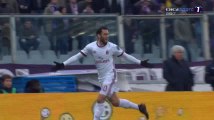 Hakan Calhanoglu Goal - Fiorentina 1-1 AC Milan 30-12-2017