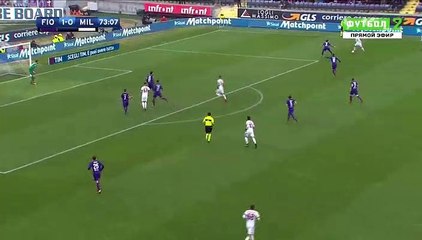 Hakan Calhanoglu  Goal HD -Fiorentina	1-1	AC Milan 30.12.2017