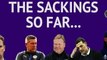 Premier League 2017/18 - The sackings so far