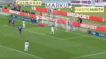 All Goals & Highlighs - Fiorentina 1-1 AC  Milan 30-12-2017