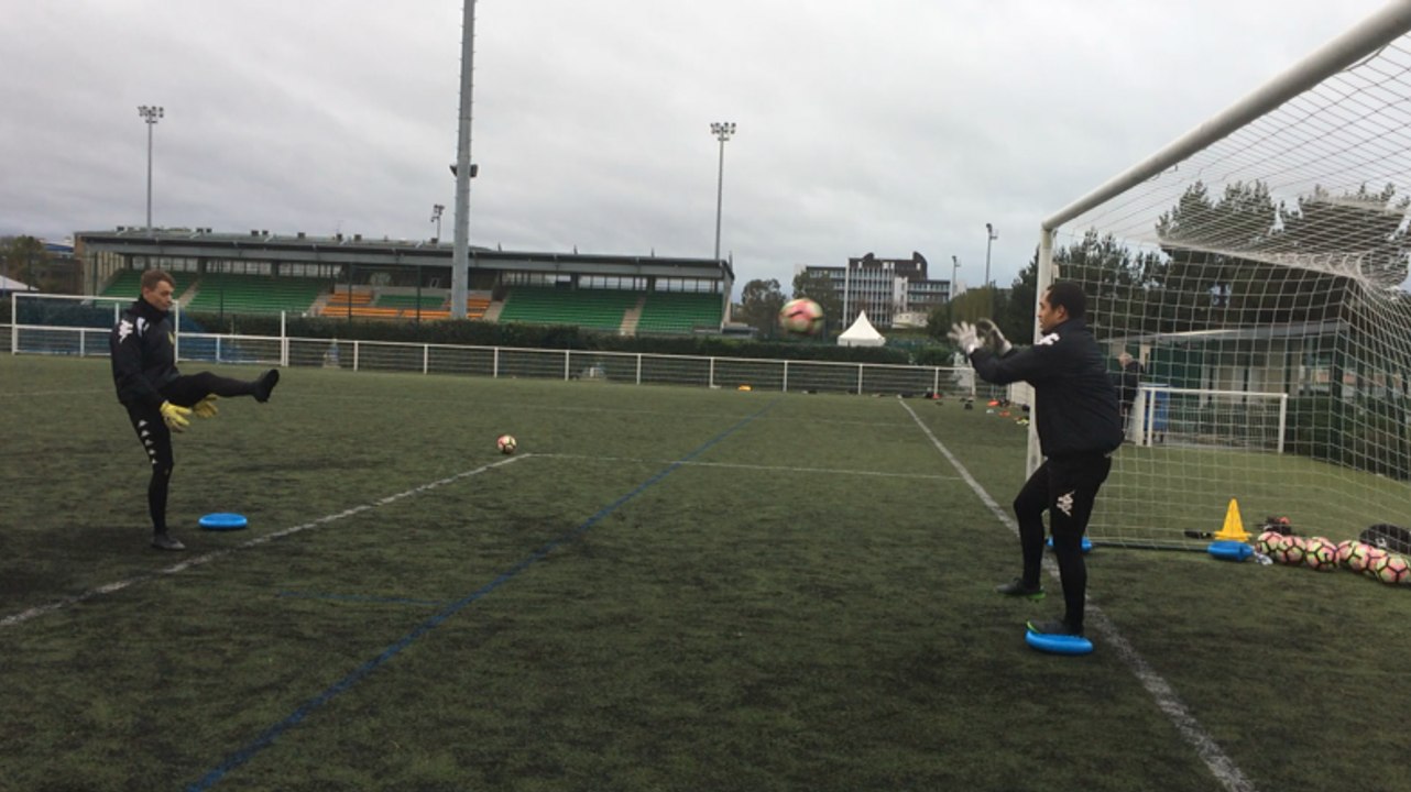 Reprise des entraînements avant le match de samedi