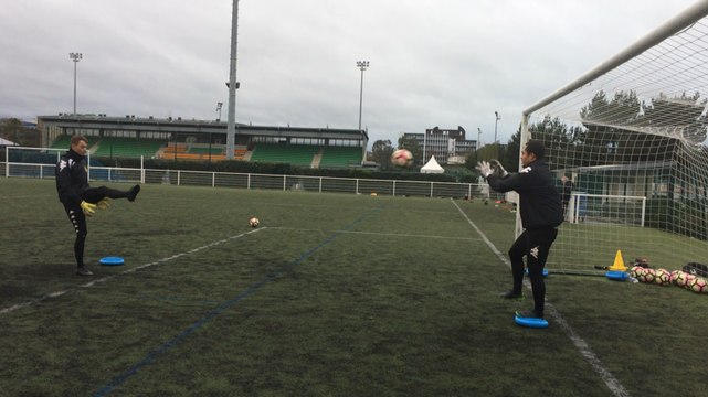 Reprise des entraînements avant le match de samedi