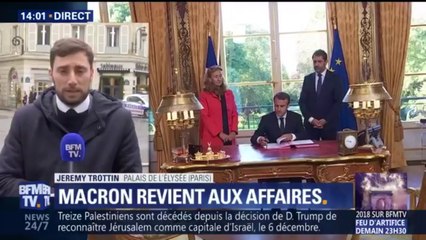 Emmanuel Macron signera ce samedi trois nouveaux textes de loi