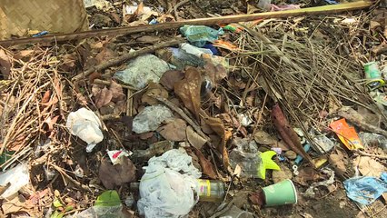 A Bali, un océan de déchets envahit les plages