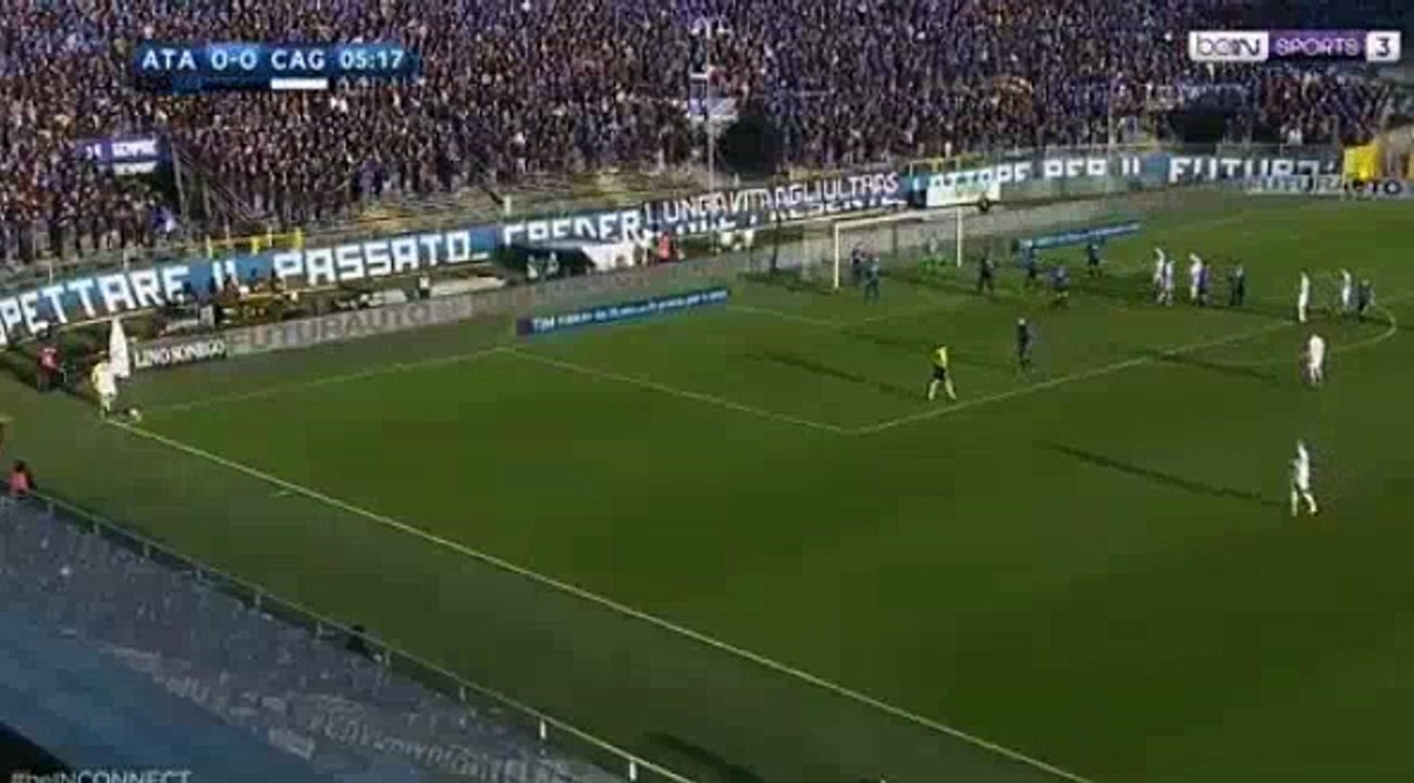 Leonardo Pavoletti  Goal HD - Atalanta	0-1	Cagliari 30.12.2017