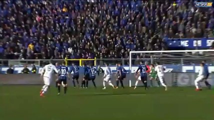 Leonardo Pavoletti Goal HD - Atalanta 0-1 Cagliari 30.12.2017