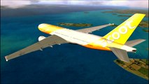 Scoot & Singapore Airlines Boeing 777 Singapore Landing [FSX HD]