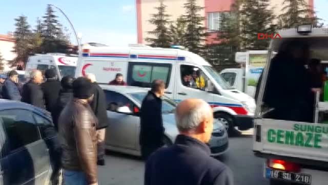 Çorum Kazada Ölen Sağlık Memuru Toprağa Verildi