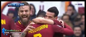 Lorenzo Pellegrini Goal ~ Roma vs Sassuolo 1-0 30/12/2017 Serie A