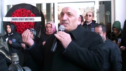 Çorum'daki ambulans kazası - Ölen sağlık memurunun cenazesi defnedildi