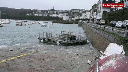 Douarnenez. Un ponton flottant menace de se détacher