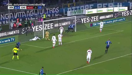 Alejandro Gomez Goal HD - Atalanta 1 - 2 Cagliari - 30.12.2017 (Full Replay)