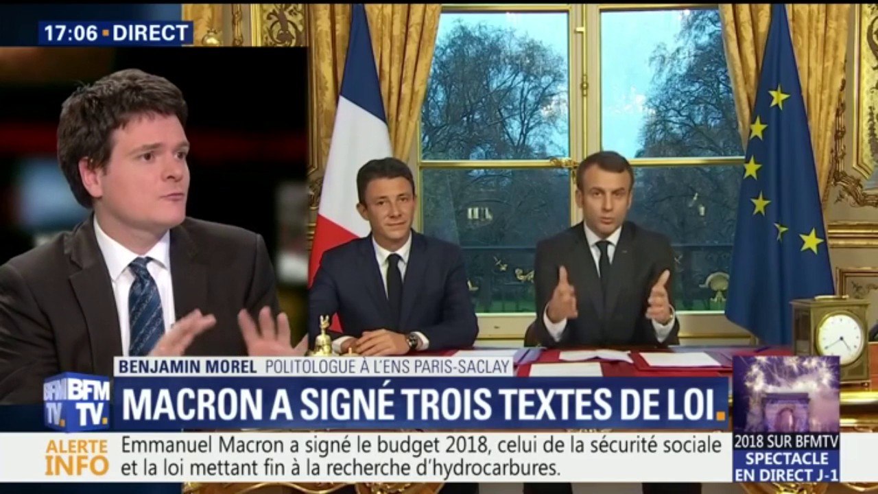 Les textes de loi signés par Emmanuel Macron "auront des effets très concrets pour le quotidien des Français", a déclaré Benjamin Griveaux