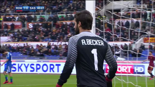 Roma vs Sassuolo 1-1 All Goals & Highlights 30.12.2017 HD