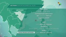 Vietnam incrementó 300% la exportación de sus productos nacionales