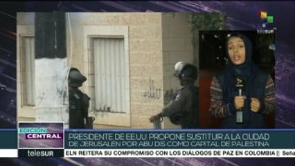 EE.UU. ofrece ciudad de Abu Dis como capital palestina