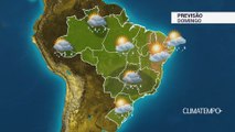 Previsão Brasil – Calor e mais pancadas de chuva