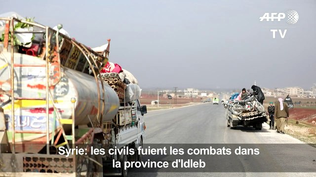 Syrie: les civils fuient les combats dans la province d'Idleb