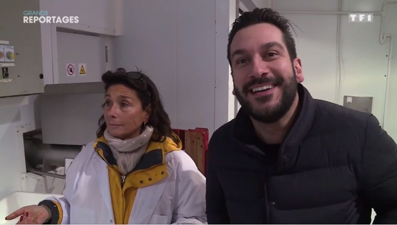 [30/12/17] Passage de Denny Imbroisi dans l'émission "Grand Reportage"dans les coulisses de Rungis