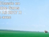 32nd Étui Portefeuille Design Classic en cuir véritable Samsung Galaxy A3 2017 Housse