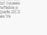 Coque Xperia XZ  XZs Terrapin Étui Housse en Cuir Véritable pour Sony Xperia XZ  XZs