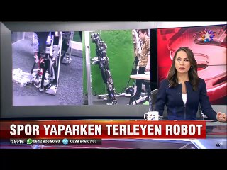 Bu robotlar şınav çekiyor tenis oynuyor hatta insan gibi terliyor