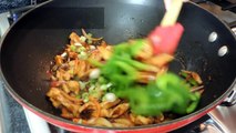 Chicken Spaghetti Recipe - Chicken and Vegetable Spaghetti Recipe by (HUMA IN THE KITCHEN)