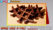Easy Chocolate Waffles Decoration Tutorial