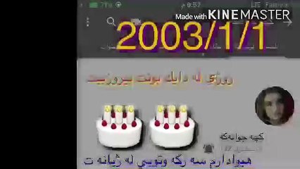 هاوريان روژي له دايك بوني ئه م كوله يه سه ري سال ياخوا ته مه ن دريش بيت سه ركه وتوبي