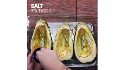 Eggplant Parmesan Boats