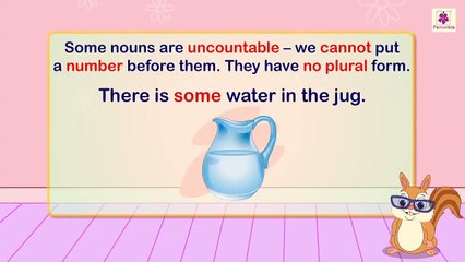 Countable And Uncountable Nouns | English Grammar | Periwinkle